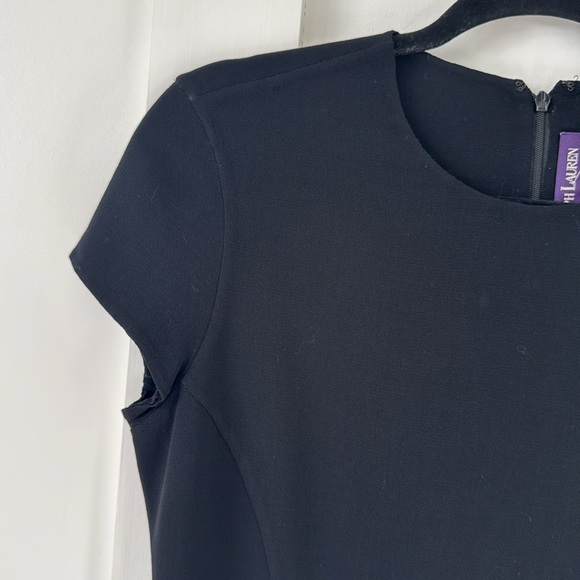 Ralph Lauren Purple Label Black Dress Size 8 - Picture 3 of 7